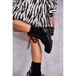 FS1 Bottes De Travail Pour Femmes Avec Chaussettes Noires Abigail Le Noir -Lumière Écarlate Bottes fs1 bottes de travail pour femmes avec chaussettes noires abigail le noir 3 2000x2000 1