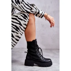 FS1 Bottes De Travail Pour Femmes Avec Chaussettes Noires Abigail Le Noir -Lumière Écarlate Bottes fs1 bottes de travail pour femmes avec chaussettes noires abigail le noir 4 2000x2000 1