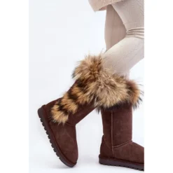 HAN Bottes De Neige Chaudes En Cuir Pour Femme Camel Balvin Brun 7 HAN Bottes De Neige Chaudes En Cuir Pour Femme Camel Balvin Brun -Lumière Écarlate Bottes han bottes de neige chaudes en cuir pour femme camel balvin brun 4 2000x2000 1