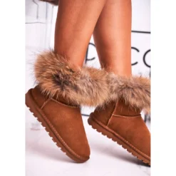 HAN Bottes De Neige En Cuir Pour Femmes Mukluki Avec Fourrure Snow Fox Brun 9 HAN Bottes De Neige En Cuir Pour Femmes Mukluki Avec Fourrure Snow Fox Brun -Lumière Écarlate Bottes han bottes de neige en cuir pour femmes mukluki avec fourrure snow fox brun 3 2000x2000 1
