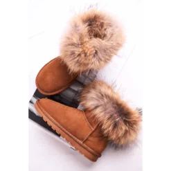 HAN Bottes De Neige En Cuir Pour Femmes Mukluki Avec Fourrure Snow Fox Brun 12 HAN Bottes De Neige En Cuir Pour Femmes Mukluki Avec Fourrure Snow Fox Brun -Lumière Écarlate Bottes han bottes de neige en cuir pour femmes mukluki avec fourrure snow fox brun 6 2000x2000 1