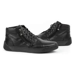 Kampol Bottes En Cuir Isolées Pour Hommes 120KAM Noir Le Noir -Lumière Écarlate Bottes kampol bottes en cuir isolees pour hommes 120kam noir le noir 5 2000x2000 1