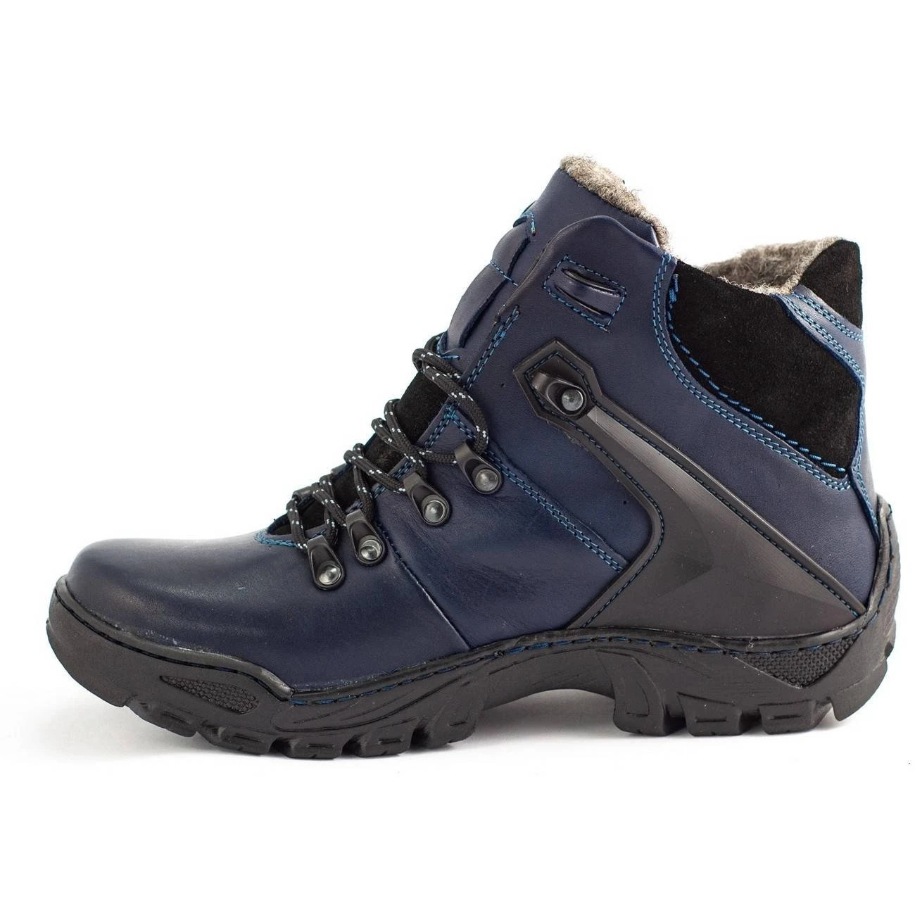 KENT Chaussures D'hiver Pour Hommes Bottes De Neige 119, Trekking, Bleu Marine 1 KENT Chaussures D'hiver Pour Hommes Bottes De Neige 119, Trekking, Bleu Marine