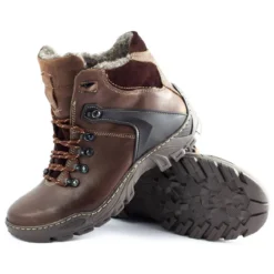 KENT Chaussures Hiver Homme Bottes De Neige 119 Marron, Trekking Brun -Lumière Écarlate Bottes kent chaussures hiver homme bottes de neige 119 marron trekking brun 3 2000x2000 1