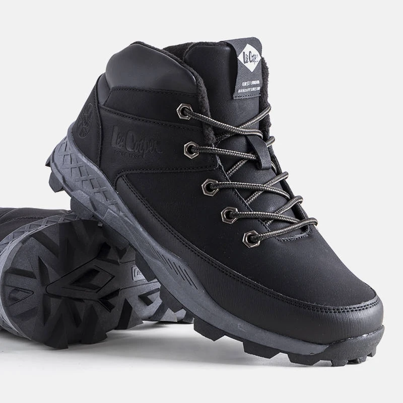 Lee Cooper Bottes De Randonnée Isolées Noires LCJ-22-01-1391M Le Noir 3 Lee Cooper Bottes De Randonnée Isolées Noires LCJ-22-01-1391M Le Noir – Image 3