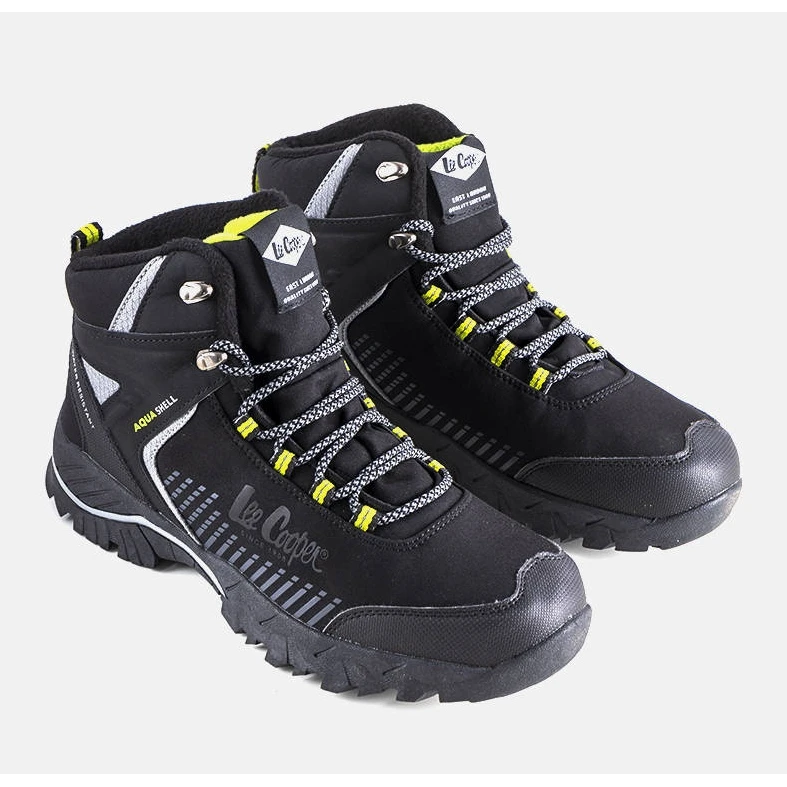 Lee Cooper Bottes De Randonnée Isolées Noires LCJ-22-01-1401M Le Noir 1 Lee Cooper Bottes De Randonnée Isolées Noires LCJ-22-01-1401M Le Noir