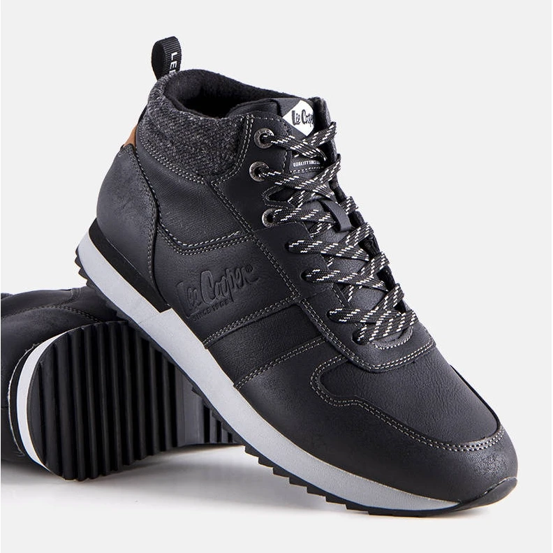 Lee Cooper Bottes De Randonnée Isolées Noires LCJ-22-31-1460M Le Noir 2 Lee Cooper Bottes De Randonnée Isolées Noires LCJ-22-31-1460M Le Noir – Image 2