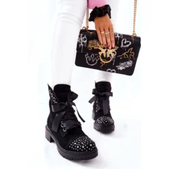 Lewski Shoes Bottes En Daim Workery Lewski Chaussures Attachées 3069 Noir Le Noir -Lumière Écarlate Bottes lewski shoes bottes en daim workery lewski chaussures attachees 3069 noir le noir 3 2000x2000 1