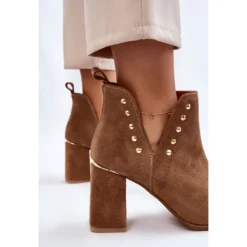 Lewski Shoes Bottes Femme Daim Avec Découpes Gauche 3075 Camel Brun -Lumière Écarlate Bottes lewski shoes bottes femme daim avec decoupes gauche 3075 camel brun 5 2000x2000 1