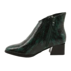 M.Daszyński Bottes Isolées Daszyński MR2130-8 Vert Le Noir