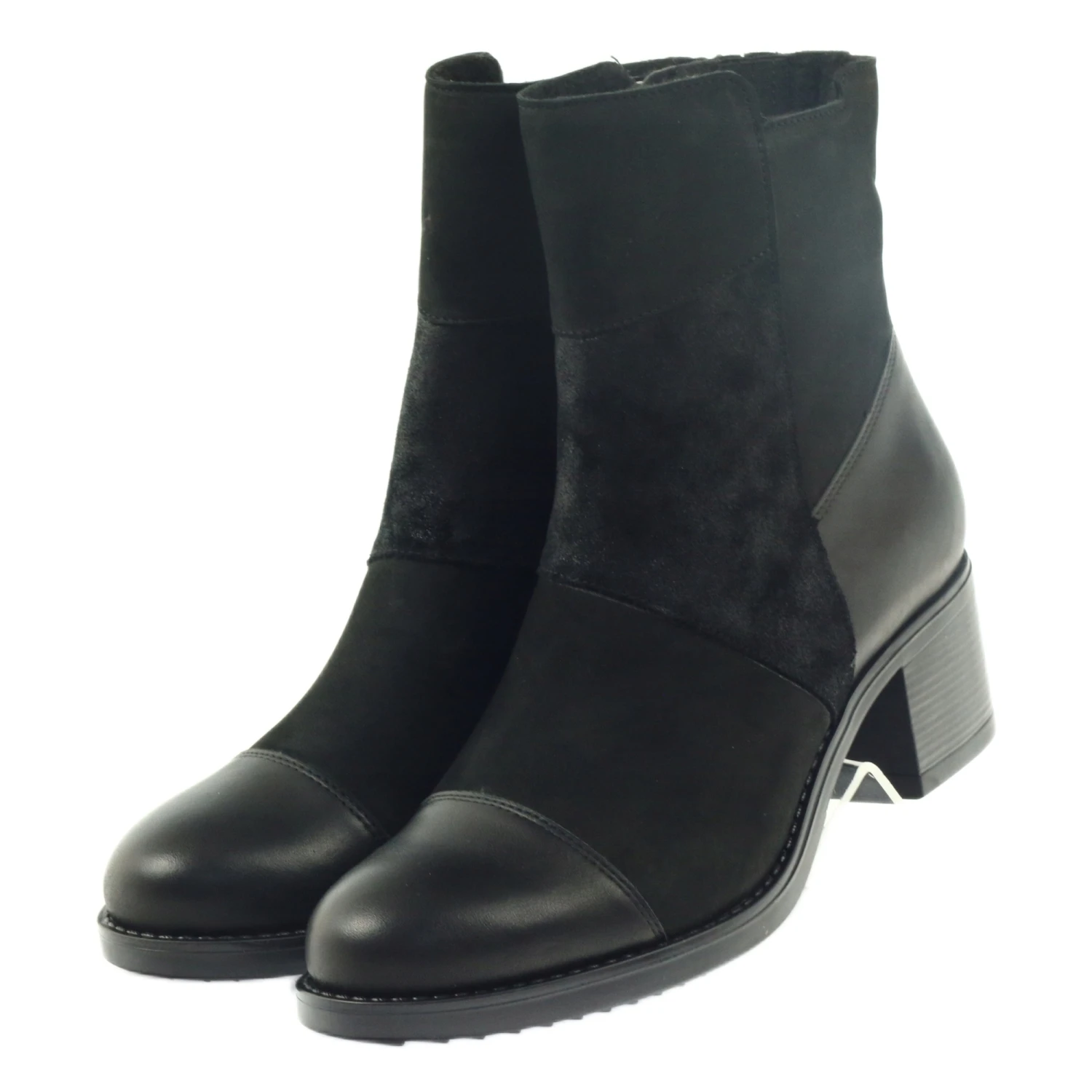 Marco Bottes D'hiver Talons Hauts 933 Le Noir 3 Marco Bottes D'hiver Talons Hauts 933 Le Noir – Image 3