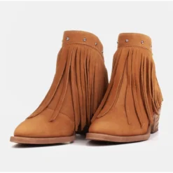 Marco Shoes Bottes De Cowboy Marron Clair En Daim Naturel Avec Franges Orange 11 Marco Shoes Bottes De Cowboy Marron Clair En Daim Naturel Avec Franges Orange -Lumière Écarlate Bottes marco shoes bottes de cowboy marron clair en daim naturel avec franges orange 4 2000x2000 1