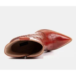 Marco Shoes Bottes De Cowboy Pour Femmes En Cuir Naturel Avec Gaufrage Brun 16 Marco Shoes Bottes De Cowboy Pour Femmes En Cuir Naturel Avec Gaufrage Brun -Lumière Écarlate Bottes marco shoes bottes de cowboy pour femmes en cuir naturel avec gaufrage brun 8 2000x2000 1