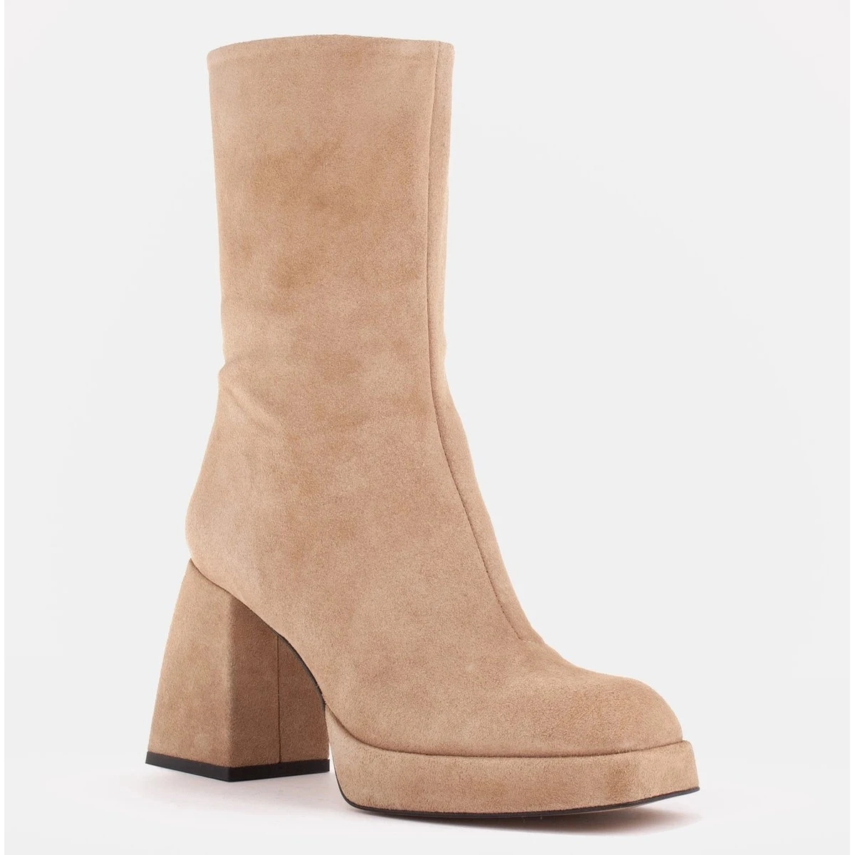 Marco Shoes Rosalia Bottes Sur La Plate-forme Beige 2 Marco Shoes Rosalia Bottes Sur La Plate-forme Beige – Image 2