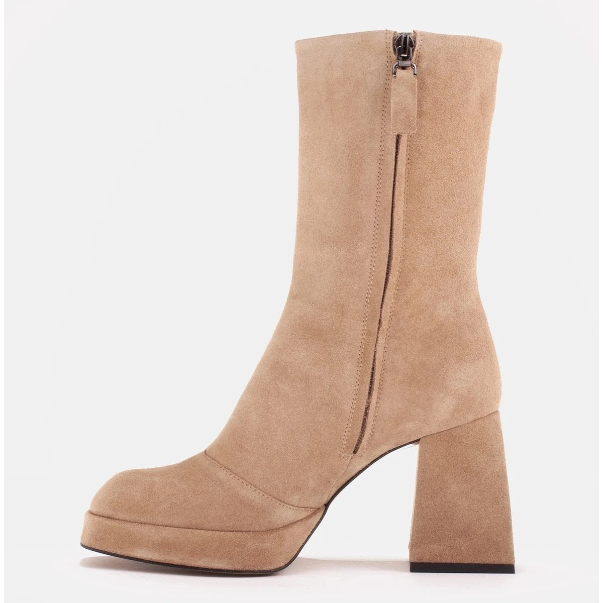 Marco Shoes Rosalia Bottes Sur La Plate-forme Beige 3 Marco Shoes Rosalia Bottes Sur La Plate-forme Beige – Image 3