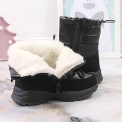 News Bottes De Neige Fille Isolées En Laine De Mouton Noir Le Noir 6 News Bottes De Neige Fille Isolées En Laine De Mouton Noir Le Noir -Lumière Écarlate Bottes news bottes de neige fille isolees en laine de mouton noir le noir 3 2000x2000 1