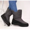 News Bottes De Neige Imperméables Grises Pour Femmes
