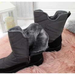 News Bottes De Neige Imperméables Grises Pour Femmes -Lumière Écarlate Bottes news bottes de neige impermeables grises pour femmes 4 2000x2000 1