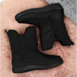 News Bottes De Neige Imperméables Noires Pour Femmes Le Noir 9 News Bottes De Neige Imperméables Noires Pour Femmes Le Noir -Lumière Écarlate Bottes news bottes de neige impermeables noires pour femmes le noir 4 2000x2000 1