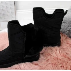 News Bottes De Neige Imperméables Noires Pour Femmes Le Noir 10 News Bottes De Neige Imperméables Noires Pour Femmes Le Noir -Lumière Écarlate Bottes news bottes de neige impermeables noires pour femmes le noir 5 2000x2000 1