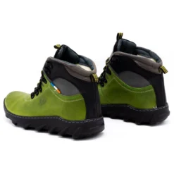 Olivier Bottes D'hiver En Cuir Pour Hommes 150GT Vert -Lumière Écarlate Bottes olivier bottes dhiver en cuir pour hommes 150gt vert 7 2000x2000 1