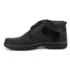 Olivier Bottes D'hiver En Cuir Pour Hommes 219GT Noir Le Noir