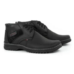 Olivier Bottes D'hiver En Cuir Pour Hommes 219GT Noir Le Noir -Lumière Écarlate Bottes olivier bottes dhiver en cuir pour hommes 219gt noir le noir 3 2000x2000 1