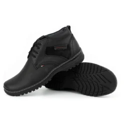 Olivier Bottes D'hiver En Cuir Pour Hommes 219GT Noir Le Noir -Lumière Écarlate Bottes olivier bottes dhiver en cuir pour hommes 219gt noir le noir 4 2000x2000 1