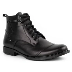 Olivier Bottes D'hiver En Cuir Pour Hommes 7005KB Noir Le Noir -Lumière Écarlate Bottes olivier bottes dhiver en cuir pour hommes 7005kb noir le noir 4 2000x2000 1