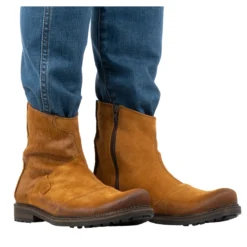 Olivier Bottes Homme En Cuir 553KZ Rouge Brun -Lumière Écarlate Bottes olivier bottes homme en cuir 553kz rouge brun 5 2000x2000 1