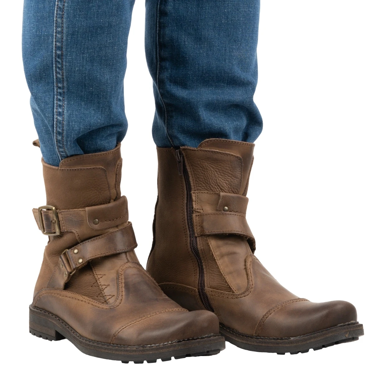 Olivier Bottes Homme En Cuir 82KZ Marron Brun 5 Olivier Bottes Homme En Cuir 82KZ Marron Brun – Image 5