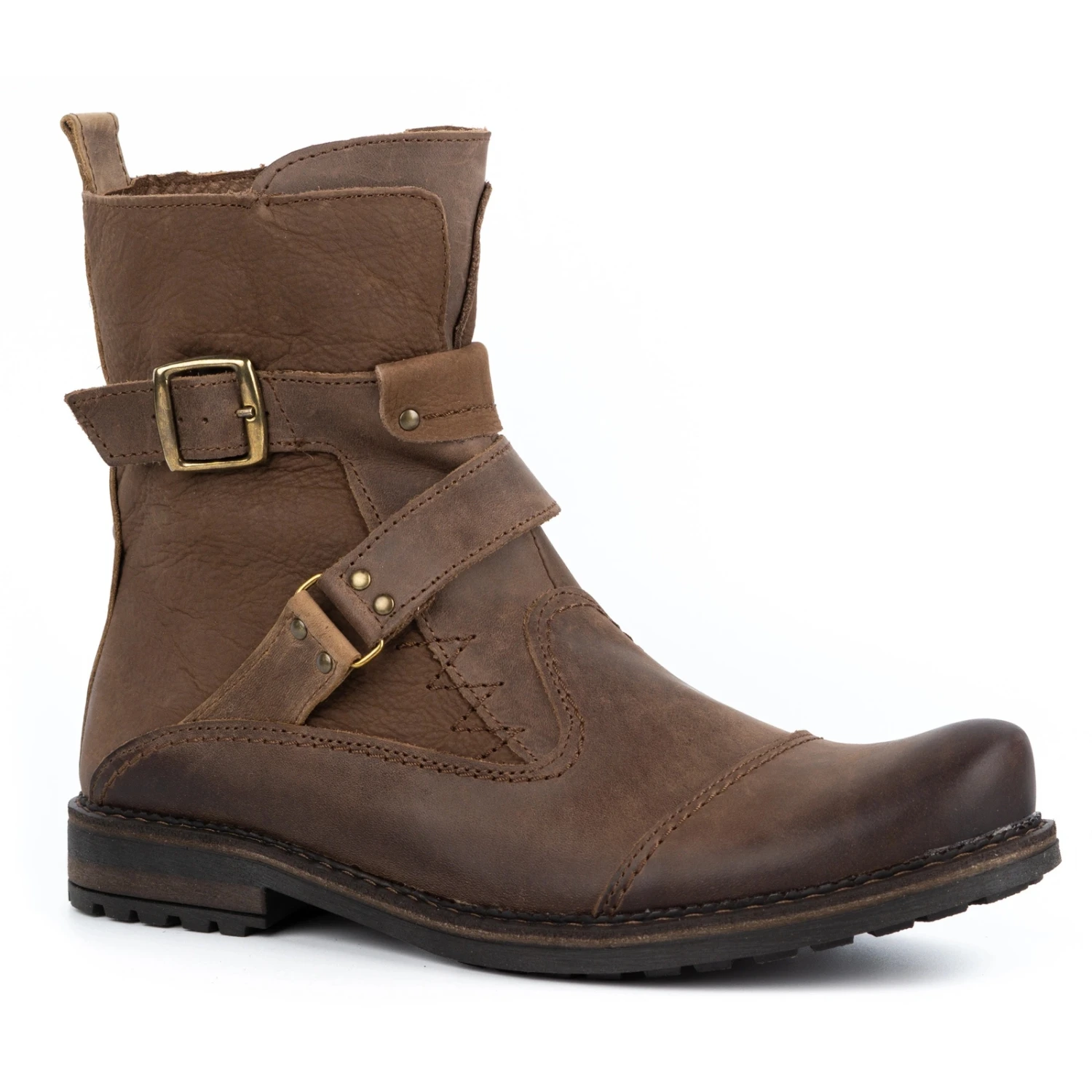 Olivier Bottes Homme En Cuir 82KZ Marron Brun 7 Olivier Bottes Homme En Cuir 82KZ Marron Brun – Image 7