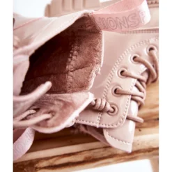 PA1 Bottes Chaudes Laquées Beige Clair Heidi -Lumière Écarlate Bottes pa1 bottes chaudes laquees beige clair heidi 6 2000x2000 1