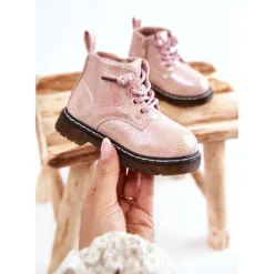 PA1 Bottes Chaudes Pour Enfants Avec Fermeture éclair Rose Betsy -Lumière Écarlate Bottes pa1 bottes chaudes pour enfants avec fermeture eclair rose betsy 3 2000x2000 1