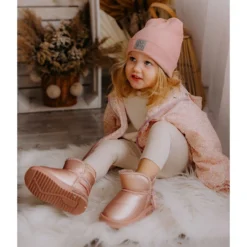 PA1 Bottes De Neige Enfant Rose Frosty 23 PA1 Bottes De Neige Enfant Rose Frosty -Lumière Écarlate Bottes pa1 bottes de neige enfant rose frosty 12 2000x2000 1