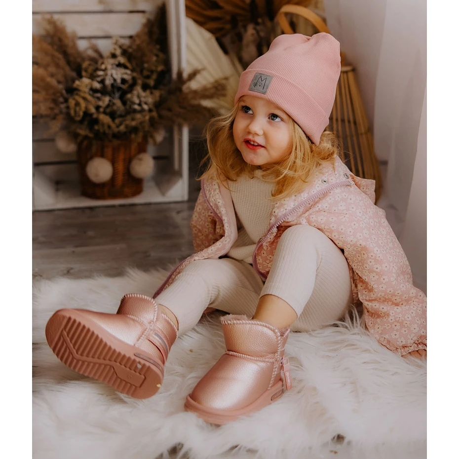 PA1 Bottes De Neige Enfant Rose Frosty 12 PA1 Bottes De Neige Enfant Rose Frosty – Image 12