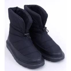 PA1 Bottes De Neige Isolées Femme Busted Black Le Noir