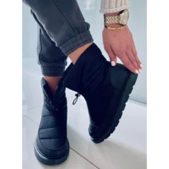 PA1 Bottes De Neige Isolées Femme Busted Black Le Noir -Lumière Écarlate Bottes pa1 bottes de neige isolees femme busted black le noir 4 2000x2000 1