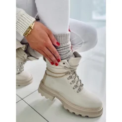 PA1 Bottes De Trappeur Beiges Hudson -Lumière Écarlate Bottes pa1 bottes de trappeur beiges hudson 4 2000x2000 1