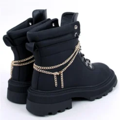 PA1 Bottes De Trappeur Noires Hudson Le Noir 9 PA1 Bottes De Trappeur Noires Hudson Le Noir -Lumière Écarlate Bottes pa1 bottes de trappeur noires hudson le noir 5 2000x2000 1