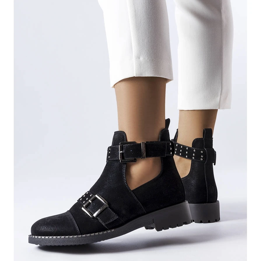 PA1 Bottes Fendues Noires Gauthier Le Noir 1 PA1 Bottes Fendues Noires Gauthier Le Noir