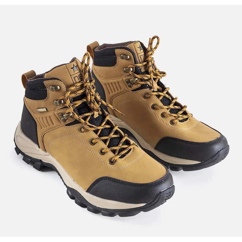 PA1 Bottes Isolées Homme Tervo Marron Le Noir Jaune 1 PA1 Bottes Isolées Homme Tervo Marron Le Noir Jaune