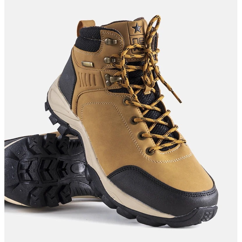 PA1 Bottes Isolées Homme Tervo Marron Le Noir Jaune 2 PA1 Bottes Isolées Homme Tervo Marron Le Noir Jaune – Image 2