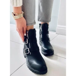 PA1 Bottes Militaires Terry Noires Le Noir 8 PA1 Bottes Militaires Terry Noires Le Noir -Lumière Écarlate Bottes pa1 bottes militaires terry noires le noir 4 2000x2000 1