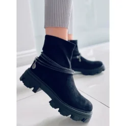 PA1 Connie Bottes Plates Noires Le Noir 8 PA1 Connie Bottes Plates Noires Le Noir -Lumière Écarlate Bottes pa1 connie bottes plates noires le noir 4 2000x2000 1