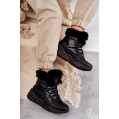 PE1 Bottes De Neige à Lacets Pour Femme Noir Anna Le Noir 8 PE1 Bottes De Neige à Lacets Pour Femme Noir Anna Le Noir -Lumière Écarlate Bottes pe1 bottes de neige a lacets pour femme noir anna le noir 3 2000x2000 1