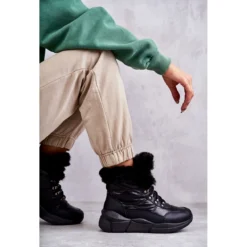 PE1 Bottes De Neige à Lacets Pour Femme Noir Anna Le Noir 10 PE1 Bottes De Neige à Lacets Pour Femme Noir Anna Le Noir -Lumière Écarlate Bottes pe1 bottes de neige a lacets pour femme noir anna le noir 5 2000x2000 1