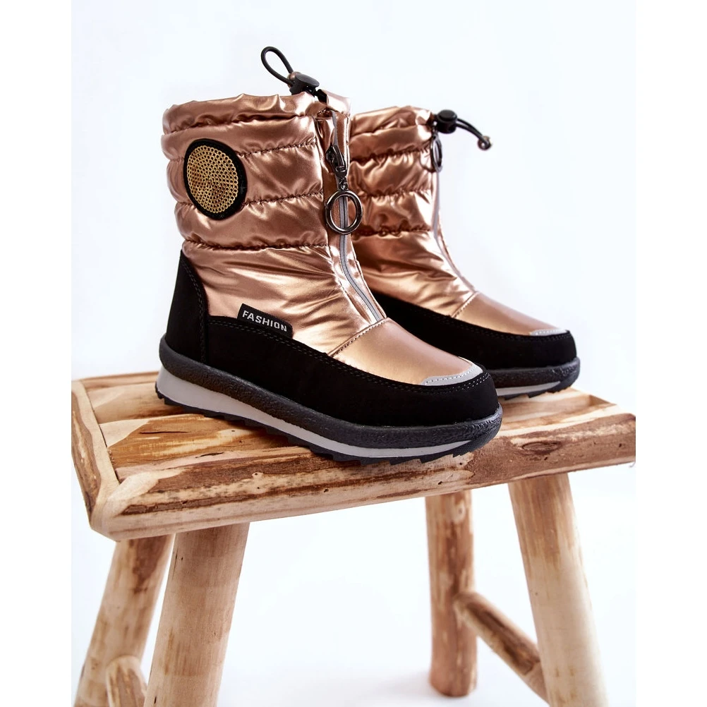 PE1 Bottes De Neige Chaudes Hautes En Laine Golden Lucia Le Noir 1 PE1 Bottes De Neige Chaudes Hautes En Laine Golden Lucia Le Noir