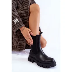 PE1 Bottes De Travail à Plateforme Pour Femmes Noir Aliana Le Noir -Lumière Écarlate Bottes pe1 bottes de travail a plateforme pour femmes noir aliana le noir 8 2000x2000 1