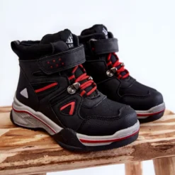 PE1 Bottes Enfant Warm Laine Noir Marco Le Noir